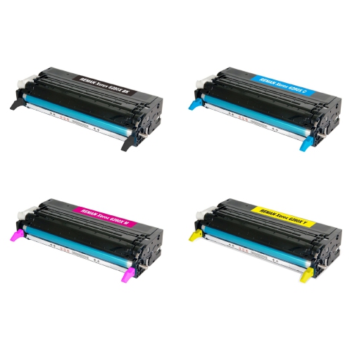 Compatible Xerox 6280 Toner Cartridge Combo High Yield By Superink