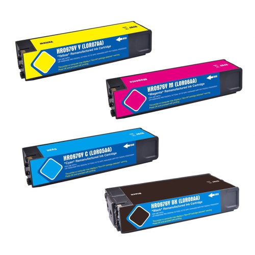 Compatible HP 976Y / HP 976 Combo PageWide Ink Cartridge Extra High Yield BK/C/M/Y By Superink