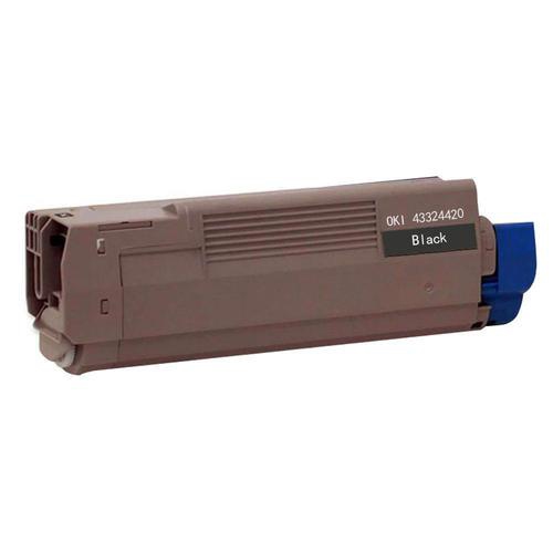 Compatible Okidata 43324420 Black Toner Cartridge By Superink