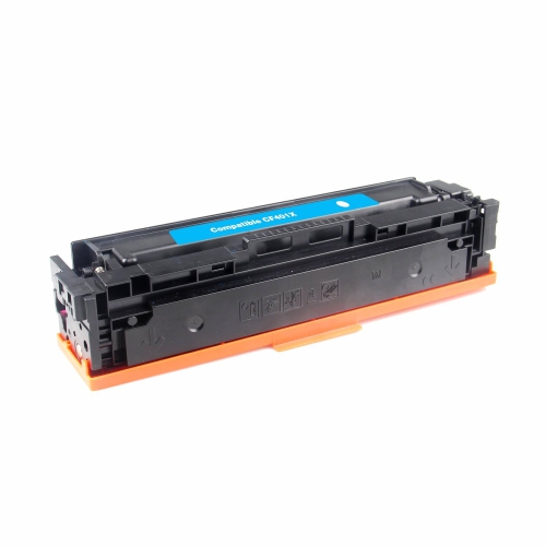 Compatible HP CF401X 201X Toner Cartridge Cyan by Superink