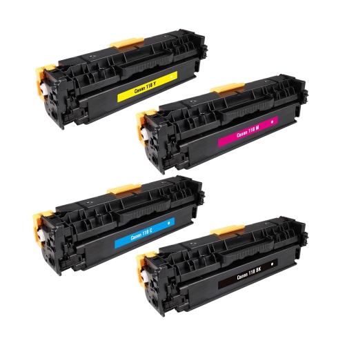 Compatible avec les cartouches d’encre en poudre noire/C/M/J 118 de Canon par Superink