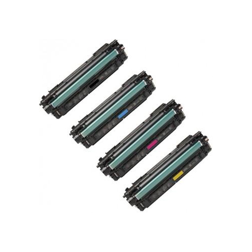 Compatible HP 655A Toner Cartridge Combo CF450A/451A/452A/453A