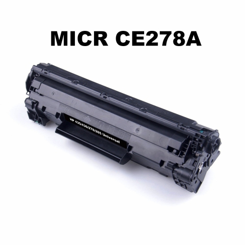 Compatible HP CE278A MICR Black Toner Cartridge HP 78A By Superink