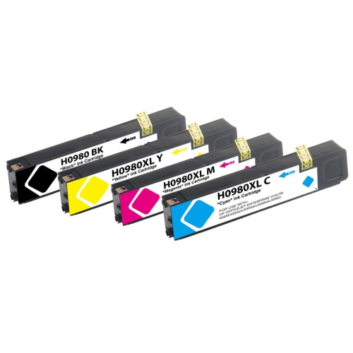 SUPERINK  Compatible HP 980 Ink / Inkjet Cartridge Combo Bk/c/m/y By