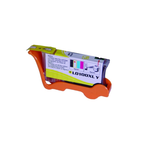 Compatible avec la cartouche d’encre jaune 100XL de Lexmark par SuperInk