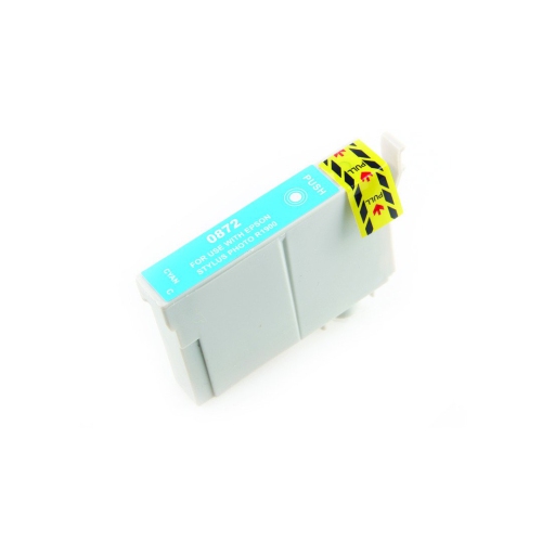 Compatible Epson T087220 Cyan Inkjet Cartridge By Superink