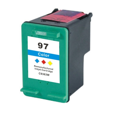 SUPERINK  Compatible HP 97 C9363Wc Tri-Color Inkjet Cartridge By