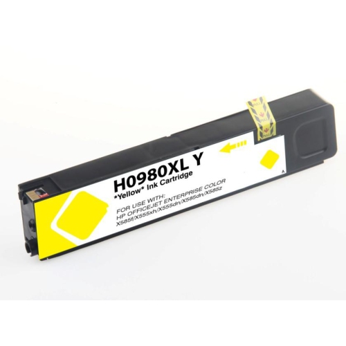 Compatible HP 980 Ink Cartridge Yellow 6.6K D8J09A By Superink