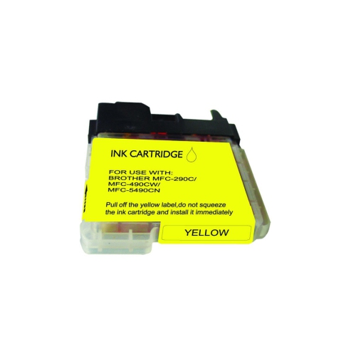 Compatible Brother LC61Y Yellow Inkjet Cartridge by Superink