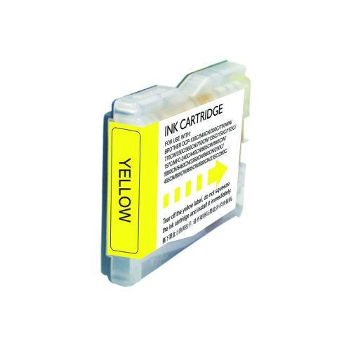 Compatible Brother LC51Y Yellow Inkjet Cartridge by Superink