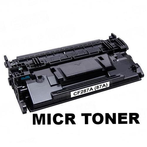 Compatible HP CF287A / 87A MICR Toner Cartridge Black By Superink