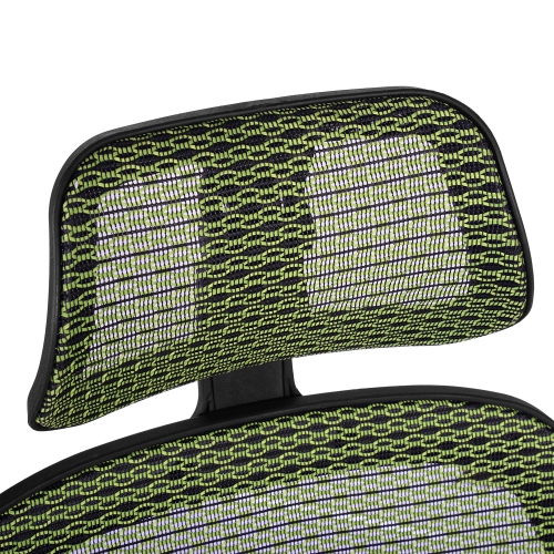High Back Mesh Executive Office Chair with Neck Support-Green