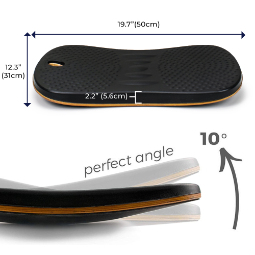 AnthroDesk ErgoActive Mat Standing Desk Anti-Fatigue Balance Board