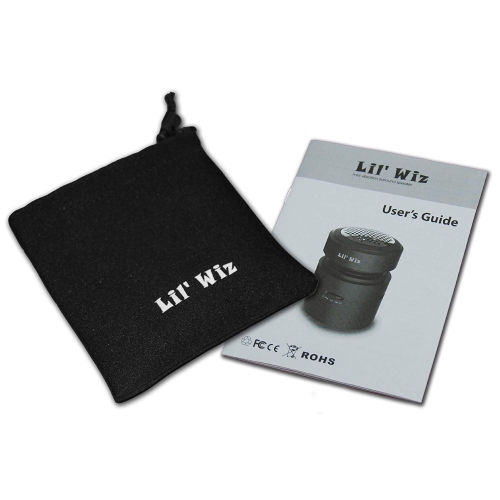 Lil' Wiz [10W] Surface Vibration Speaker [With SD Card Slot] Surface Resonating Speaker - Blue