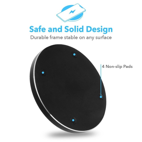Apexan Fast Wireless Charger | 10W for iPhone 13, 12, 11, Xs & XR Certified Qi | Qi Fast 10W Wireless Charging Pad
