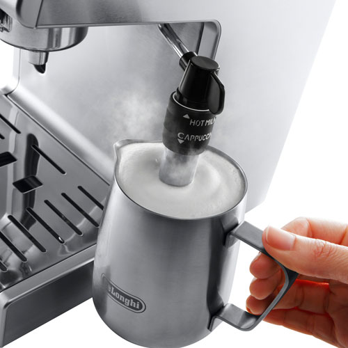 De Longhi Manual Espresso Cappuccino Machine Silver Best Buy