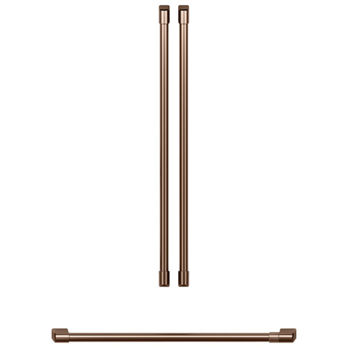 Café Refrigerator Handle Kit - Brushed Copper