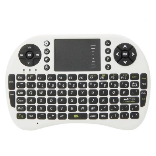 MINI Keyboard - 2.4G Wireless Keyboard Mouse Combo - QWERTY - English - White