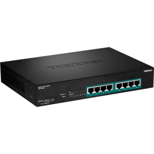 TRENDnet 8-Port Gigabit Full Power PoE+ Switch