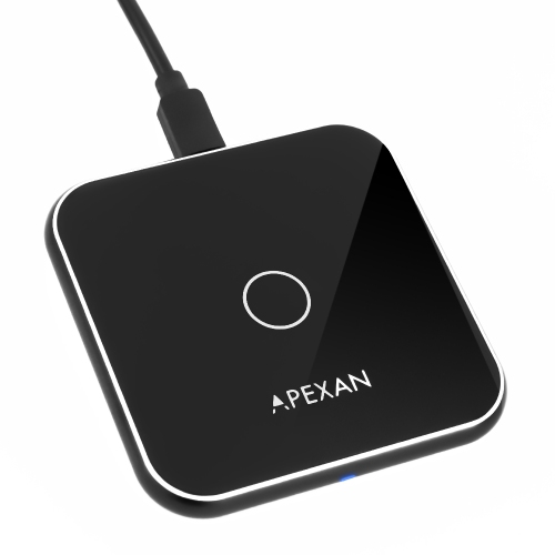 Apexan Ultimate Wireless Charger Compatible for Apple iPhone Xs/Xs Max/X/ XR/ 8/8+ & Fully Supports Qi Compatible Devices