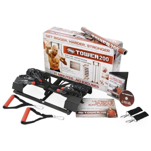 Tower 200 Body by Jake Full Body Exercise Gym with Straight Bar Included