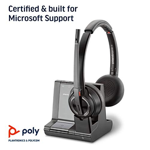Plantronics Savi 8220-M Wireless DECT Headset System [Microsoft Compatible]
