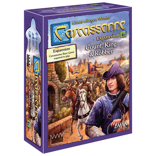 Jeu de société Carcassonne Expansion 6: Count, King and Robber - Anglais