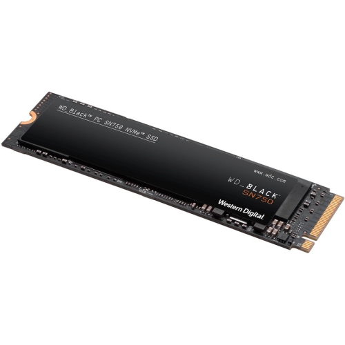 Western Digital Black SN750 NVMe SSD Without Heatsink, 500GB WDS500G3X0C