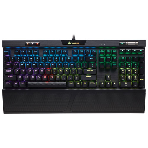 Corsair K70 RGB Mk2 Backlit Mechanical Cherry MX Speed Gaming Keyboard - English
