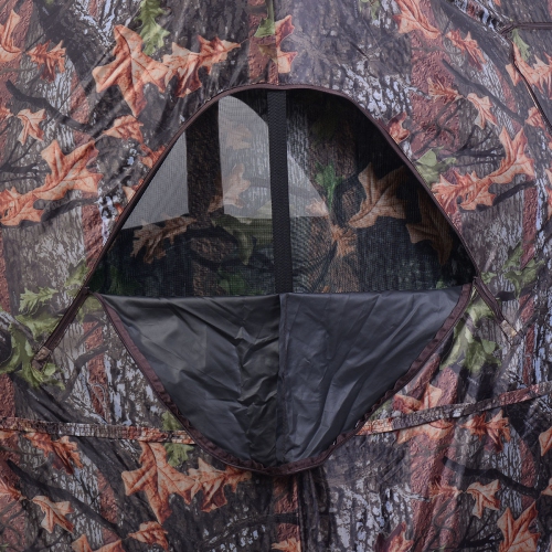 Costway Ground Hunting Blind Portable Deer Pop Up Camo Hunter Weather Proof