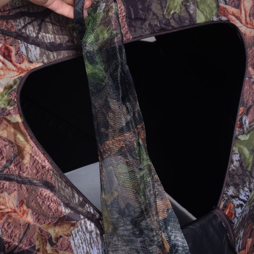 Costway Ground Hunting Blind Portable Deer Pop Up Camo Hunter Weather Proof