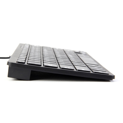 axGear Ultra Thin Wired USB Mini PC Keyboard for PC Apple Mac Laptop Notebooks