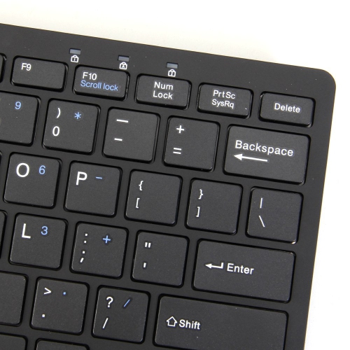 axGear Ultra Thin Wired USB Mini PC Keyboard for PC Apple Mac Laptop Notebooks