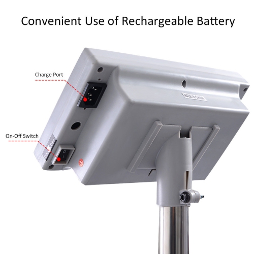Costway 660lbs Weight Computing Digital Floor Platform Scale Postal Shipping Mailing