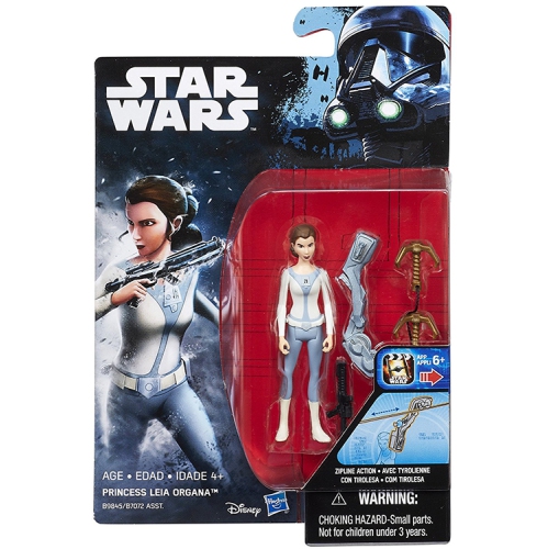 Star Wars Universe 3.75 Inch Action Figure Rebels - Princess Leia Organa