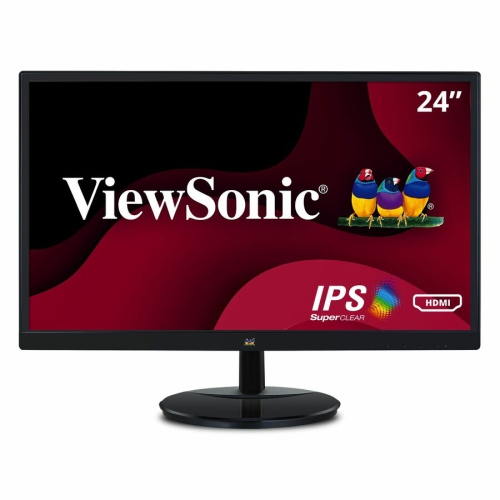 VIEWSONIC  " 24"" Fhd 75Hz 5Ms Ips Monitor With Freesync, HDMI And VGA Inputs- - (Va2459-Smh)" In Black Decent monitor