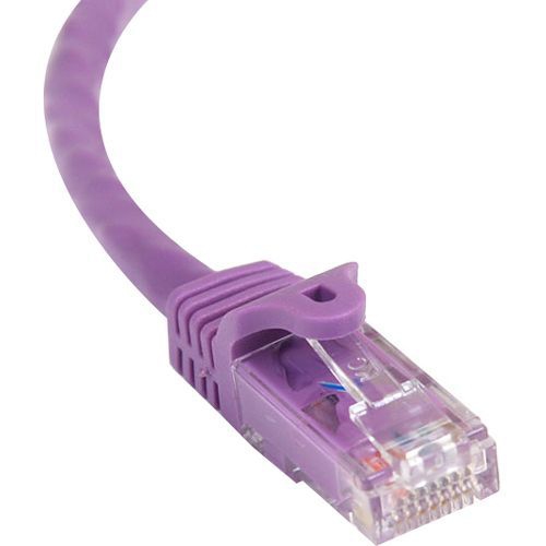 StarTech 35 ft Purple Snagless Cat6 UTP Patch Cable
