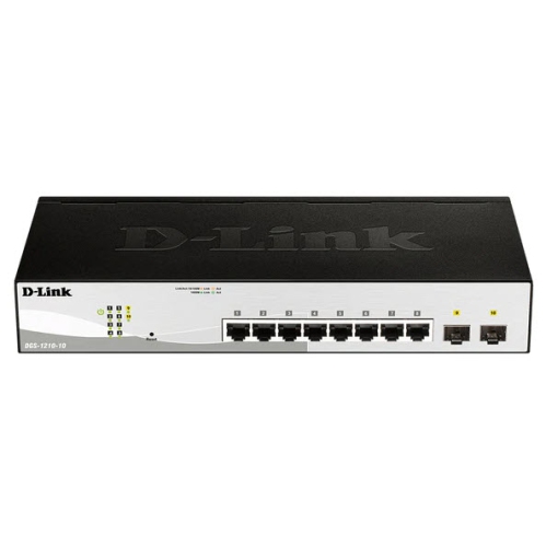 D-Link 10-Port Gigabit Smart Managed Switch - DGS-1210-10