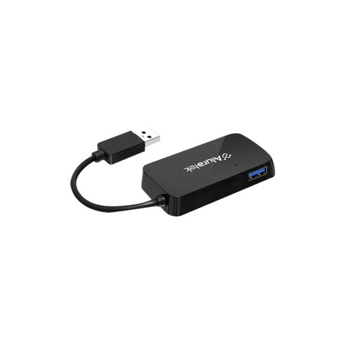 Aluratek 4-Port USB 3.0 SuperSpeed Hub with Attached Cable