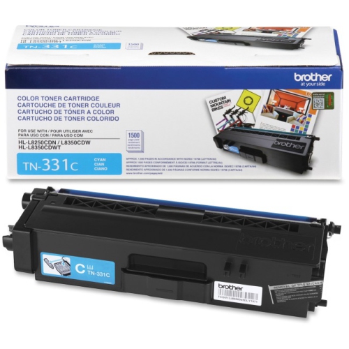 BROTHER  Tn331C Original Toner Cartridge BROTHER LASER PRINTERS & LASER TONER ARE THE BEST