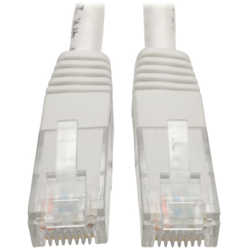 TRIPP LITE  Cat6 Gigabit Molded Patch Cable (Rj45 M/m), White, 25 Ft