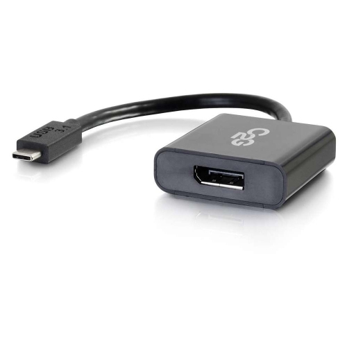 CABLES TO GO C2G USB C to Displayport Adapter Converter 4K 30Hz - Black Taa (29482)