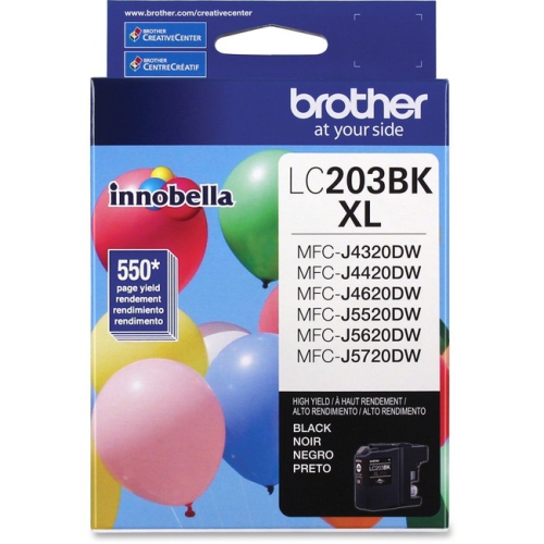BROTHER  Innobella Lc203Bks Ink Cartridge - In Black