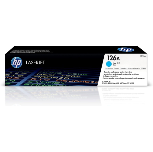 HP 126A CYAN LASERJET PRINT CARTRIDGE