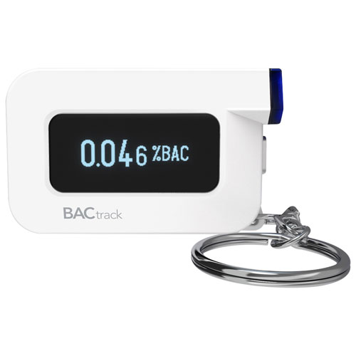 BACtrack C6 Keychain Breathalyzer - White