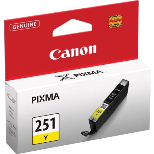 Canon CLI-251Y Ink Cartridge - Yellow