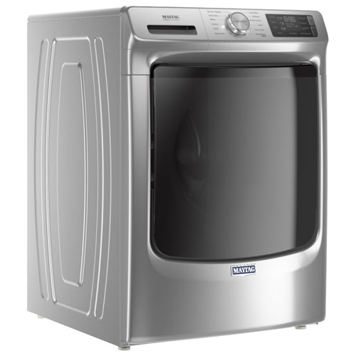Laveuse à vapeur à chargement frontal HE de 5,5 pi³ de Maytag - Ardoise métallique