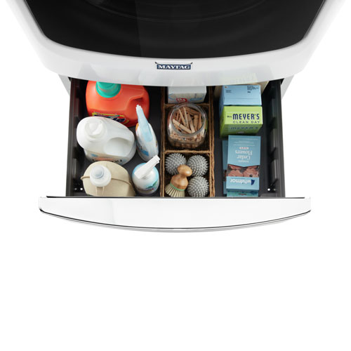 Laveuse à chargement frontal haute efficacité de 5,8 pi³ de Maytag - Blanc