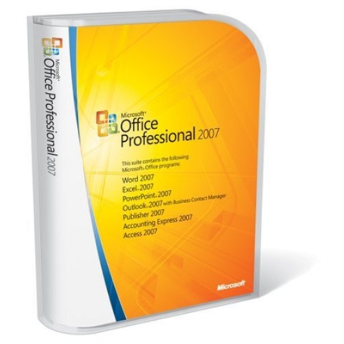 Microsoft Office professionnel 2007