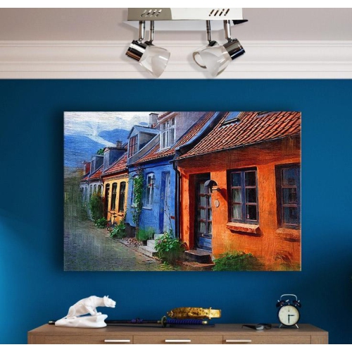 Beldi – Canopy à pavillon carré DEL Tasman 26101-C4, fini chromé, 4 x 5 w, 1220 lumens